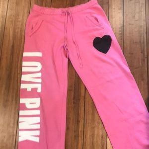 Victoria’s  secret pink graphic boyfriend pant
